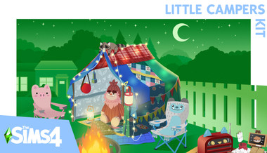 The Sims 4 Little Campers Kit